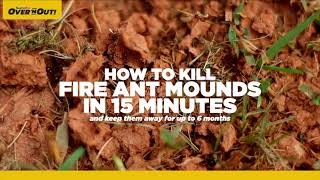 How To Use Overn Out Advanced Fire Ant Killer