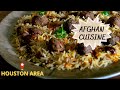 Incredible halal Afghan food in the Houston area