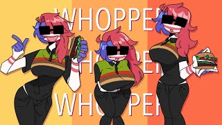 Whopper Whopper Whopper || Animation Meme || Countryhumans America