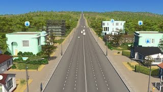 When City Planning in Cities Skylines creates a city with only one road