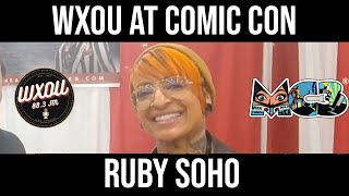 Ruby Soho Speaks With WXOU | WXOU at Motor City Comic Con 2022