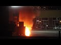 Car fire at Vancouver Kia dealership