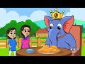 Hathi Raja Kahan Chale Nursery Rhyme | हाथी राजा कहाँ चले | FunForKidsTV - Hindi