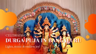 Durga Puja Vlog 2025 South East Bengaluru Bengali Ociation Sebba Festival Vibes