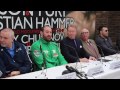 TYSON FURY v CHRISTIAN HAMMER FULL UNCUT PRESS CONFERENCE WITH FRANK WARREN, MICK HENNESSY