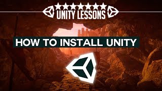 How to install unity