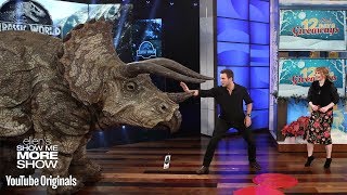 Chris Pratt and Bryce Dallas Howard Give the Audience a Big Surprise Chris Pratt and Bryce Dallas Howard Give the Audience a Big Surprise