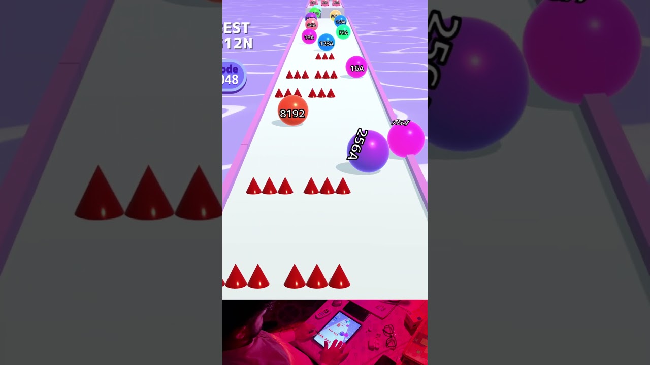 INFINITY Ball Run 2048 | High Score Game !!! | Part INFINITY Ball Run 2048 | High Score Game !!! | Part