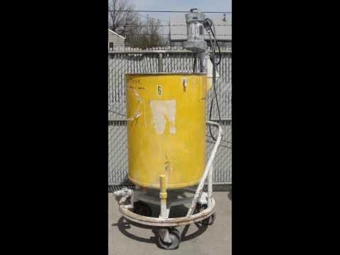 100 gallon stainless steel vertical tank