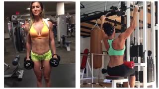 Anllela Sagra Vs Cindy Landolt Exercise Videos