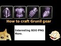 Black Desert - How to craft grunil gear