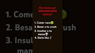 Khe Harías Por 100.000.0000 Dolares?
