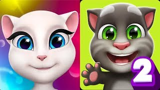 My Talking Tom 2 vs My Talking Angela Gameplay #6