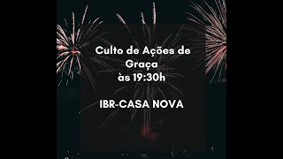 Culto de Ações de graça - 30/12/2020 - Cl 3