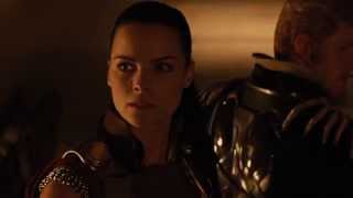 Fandral And Sif Keep Their Distance.