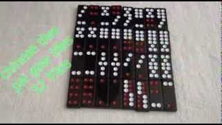 Pai gow tiles or chinese tiles pair