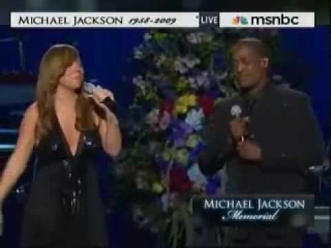 Mariah Carey feat Trey Lorenz- I'll Be There( Michael Jackson Memorial 