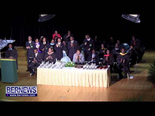 Keisha Douglas At Berkeley Institute Prize Giving, Nov 28 2013