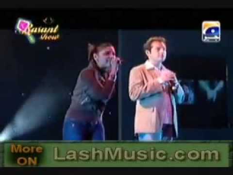 pashto song janan live Hadiqa Kiani and Irfan Khan