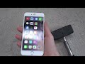 iPhone 6 Plus - Hammer Drop Test (4K)