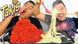 Takis Challenge With Cheese • MUKBANG Takis Challenge With Cheese • MUKBANG