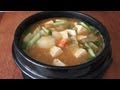 Maangchi cooks a wonderful Korean-Style Tofu Stew.