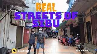 Streets of Sibu, Sarawak/Alleys you have not seen/Real streets ambient/Best Plac