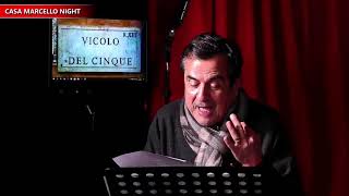 Massimo Cinque a Casa Marcello Night Puntata del 15 Gen 2021