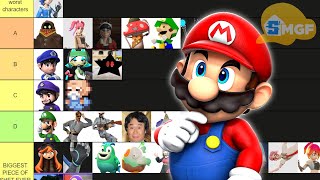 Smgf Mario Ranks Smg4 Characters