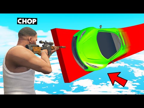 CHOP USED THIS NINJA TRICK TO ATTACK ME IN RACE GTA 5
