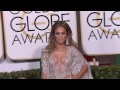 Jennifer Lopez STUNS at Golden Globes Red Carpet 2015