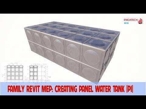 FAMILY REVIT MEP: CREATING PANEL WATER TANK (P1)