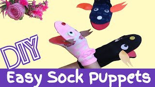How to make Sock Puppet | How to make Puppets | Puppet making for kids | Best ou