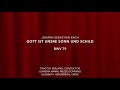 J.S. Bach - Gott ist unsre Sonn und Schild - BWV 79