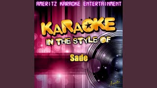 Sweetest Taboo In The Style Of Sade Karaoke Version Sweetest Taboo In The Style Of Sade Karaoke Version