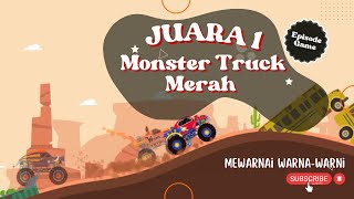 Race Monster Truck For Childrens - How To Be A Winner With Red Truck.