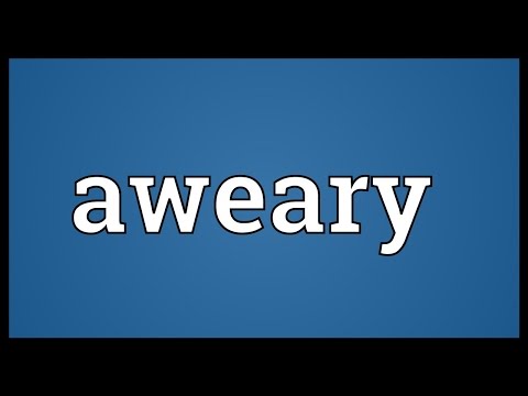 Header of aweary