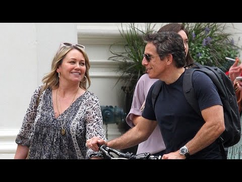 Ben Stiller and Christine Taylor All Smiles in First Public Outing Together Since 2017 Split