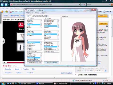 Making Rika Furude (Anime Character Generator)