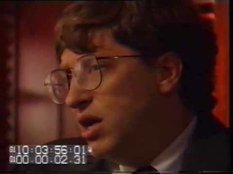 Bill Gates on the dawn of the Internet