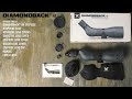 Diamondback HD 20-60x85 Angled Spotting Scope Unboxing