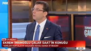 Fox TV'de canlı yayın konuğuyum.