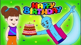 Happy Birthday With Genie | Hindi Birthday Song | Jingle Toons