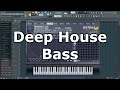 Deep House Bass Tutorial in FL Studio