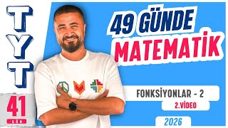 49 Günde Tyt Matematik Kampı 41.Gün 2.Video Fonksiyonlar 2 Rehber Matematik