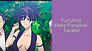 Yuzuhira Hells Paradise Twixtor With And Without Sharp
