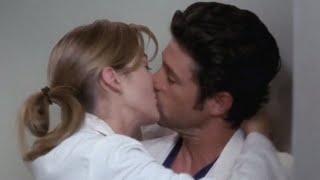 Making out in an elevator | Grey's Anatomy