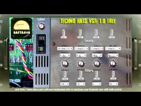 Techno Hats VSTi Free 1.0 by Softrave audio demo