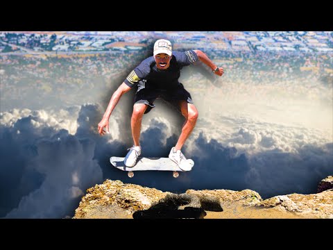 SKATING ON TOP OF A MOUNTAIN?!