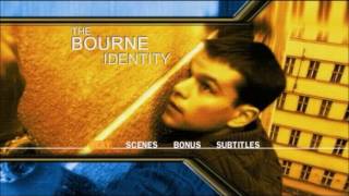 The Bourne Ideny 2002 - Dvd Menu